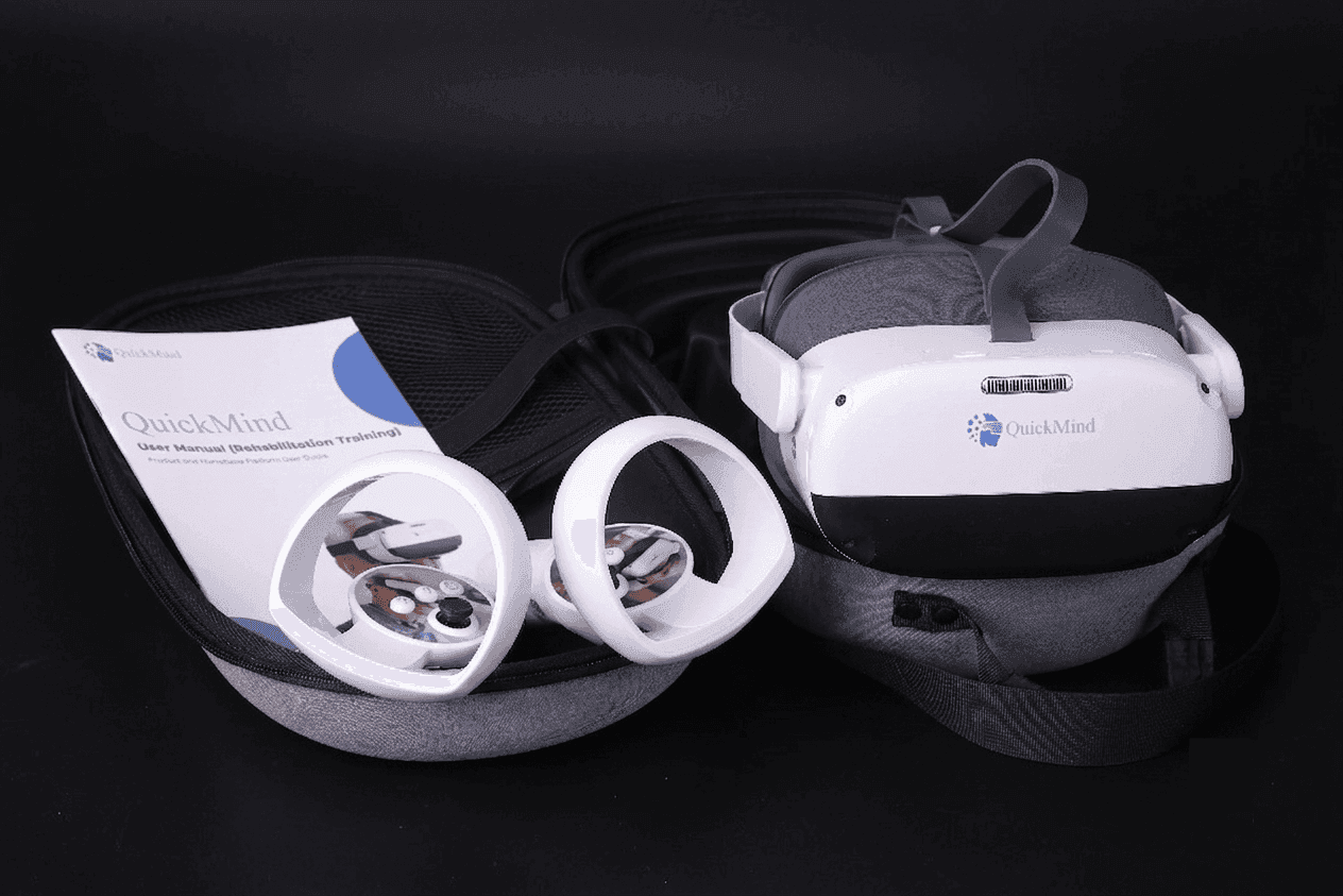 QuickMind VR Cognitive Assessment and Rehab Training System (Virtual Brain)